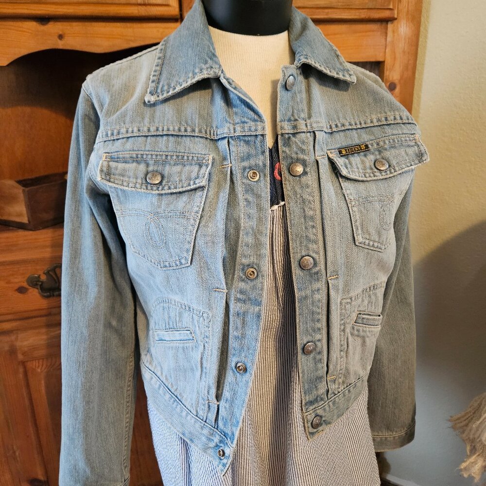 Vintage Wash Lucky Brand Denim Jacket
